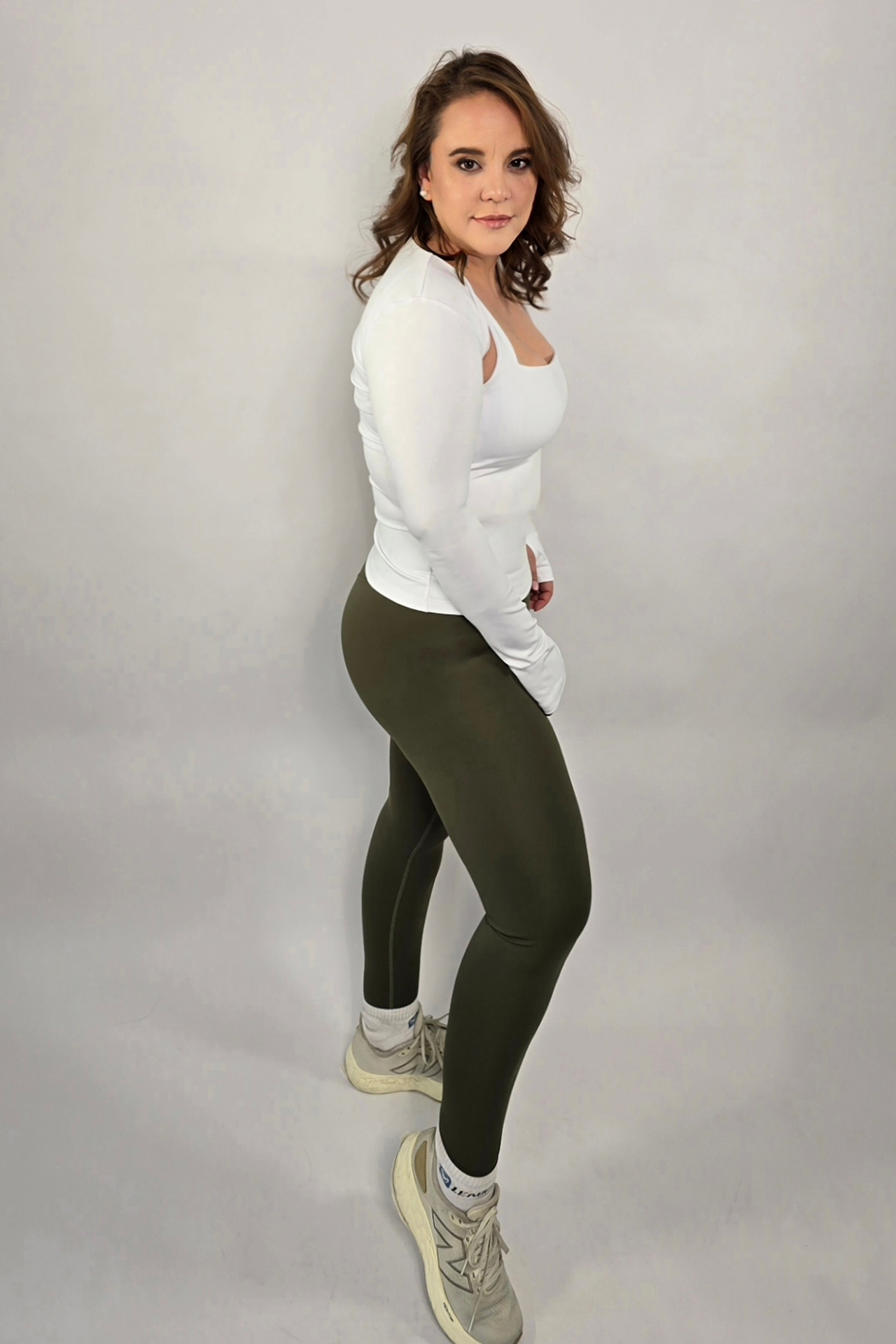 Basic Bolero | Tela PowerFit | Color Blanco | Compresión Media